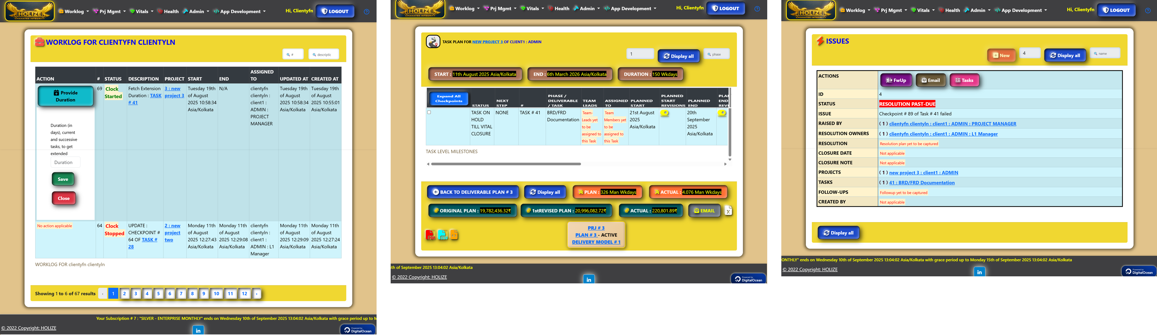 🔄 Project Plan Revision Workflow illustration